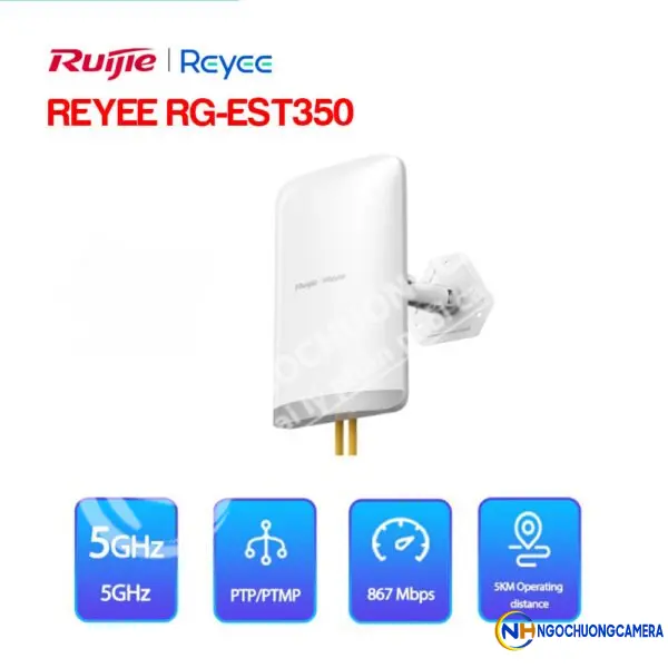 Bộ bắn điểm Wifi ngoài trời RUIJIE REYEE RG-EST350