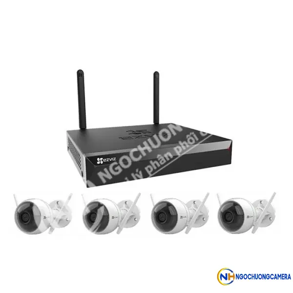 Bộ Kit camera IP Wifi 8 kênh EZVIZ CS-BW3824B0-E40