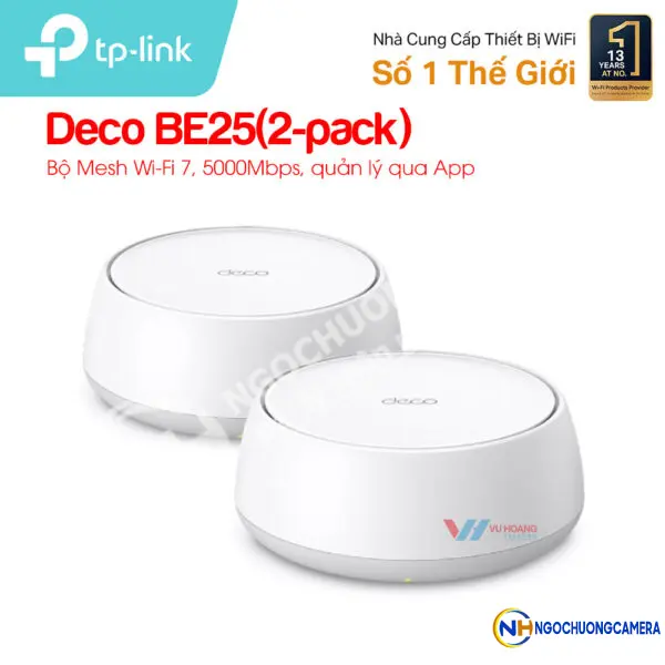Bộ Mesh Wi-Fi 7 TP-LINK Deco BE25(2-pack)