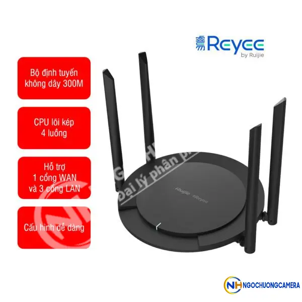Bộ phát Smart Home WiFi Reyee RG-EW300 PRO