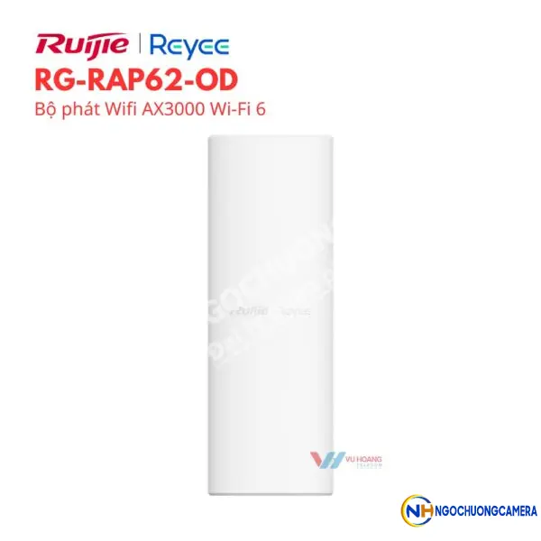 Bộ phát Wifi AX3000 Wi-Fi 6 Reyee RG-RAP62-OD