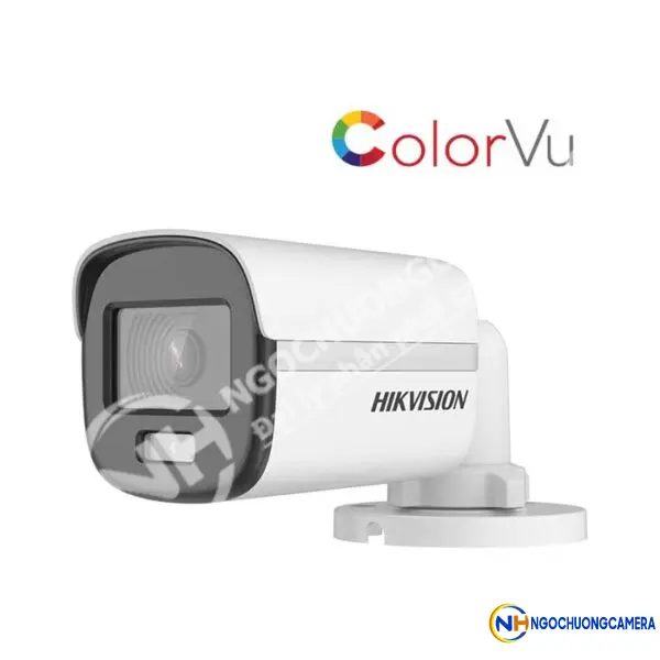 Camera HDTVI ColorVu 2MP HIKVISION DS-2CE12DF0T-FS