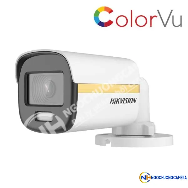 Camera HDTVI ColorVu 2MP thân trụ HIKVISION DS-2CE10DF3T-FS