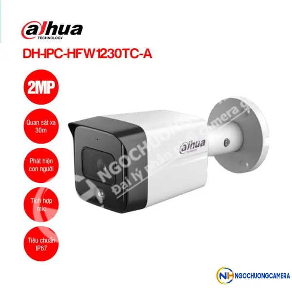Camera IP 2MP DAHUA DH-IPC-HFW1230TC-A