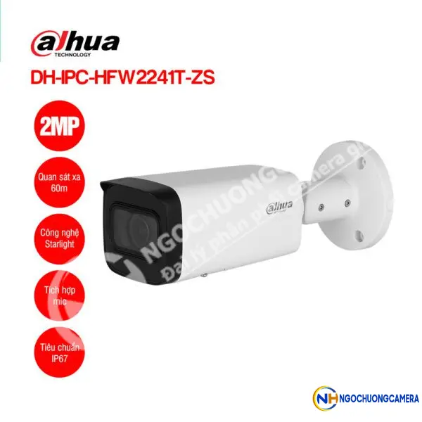 Camera IP 2MP DAHUA DH-IPC-HFW2241T-ZS