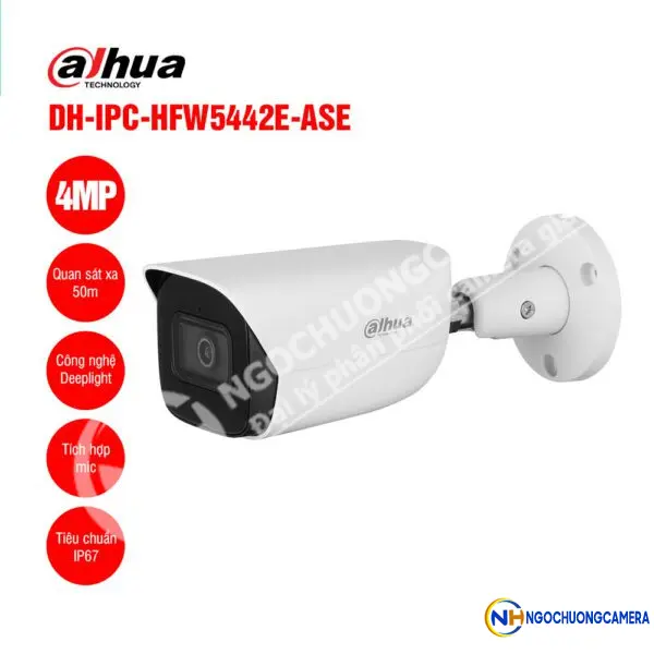 Camera IP 4MP DAHUA DH-IPC-HFW5442E-ASE