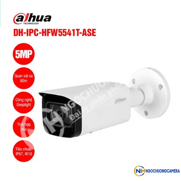 Camera IP 5MP DAHUA DH-IPC-HFW5541T-ASE