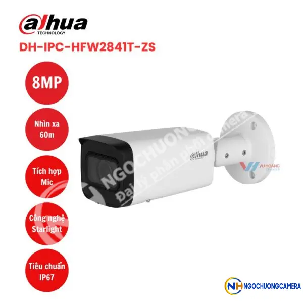 Camera IP 8MP DAHUA DH-IPC-HFW2841T-ZS