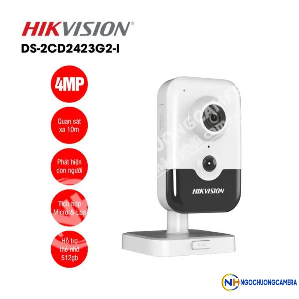 Camera IP Cube 2MP Hikvision DS-2CD2423G2-I