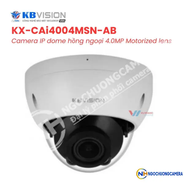 Camera IP Dome 4MP KBVISION KX-CAi4004MSN-AB