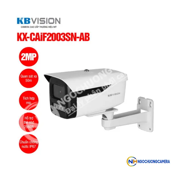 Camera IP Full Color 2MP KBVISION KX-CAiF2003SN-AB