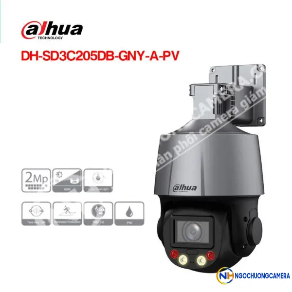 Camera IP PTZ 2MP DAHUA DH-SD3C205DB-GNY-A-PV