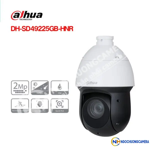 Camera IP Speed Dome 2MP DAHUA DH-SD49225GB-HNR