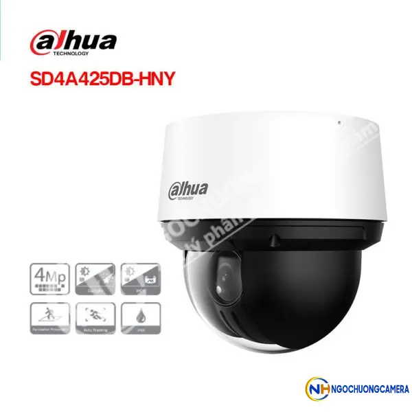 Camera IP Speed Dome 4MP Dahua DH-SD4A425DB-HNY