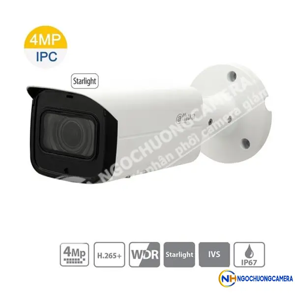 Camera IP Starlight 4.0MP DAHUA DH-IPC-HFW2431TP-AS-S2