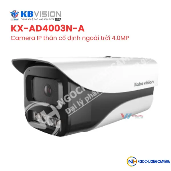 Camera IP thân 4MP KBVISION KX-AD4003N-A