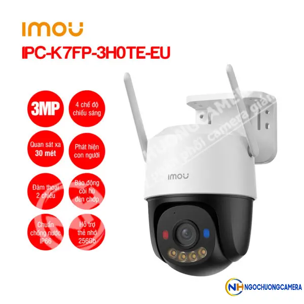 Camera PT Full Color IMOU Cruiser SC 4G 3MP (IPC-K7FP-3H0TE)