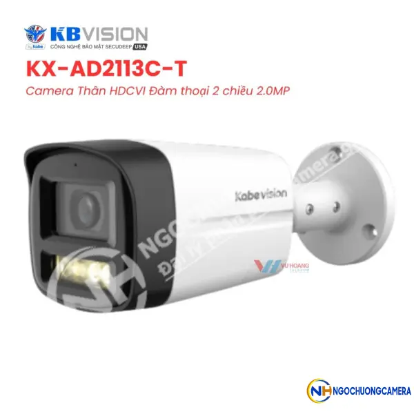 Camera Thân HDCVI 2MP KBVISION KX-AD2113C-T
