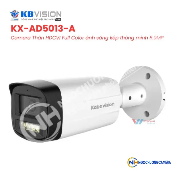 Camera Thân HDCVI Full Color 5MP KBVISION KX-AD5013-A
