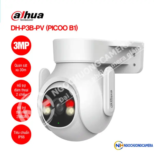 Camera Wifi 3MP Dahua DH-P3B-PV (PICOO B1)