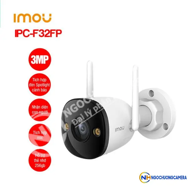 Camera Wifi ngoài trời IMOU IPC-F32FP 3MP