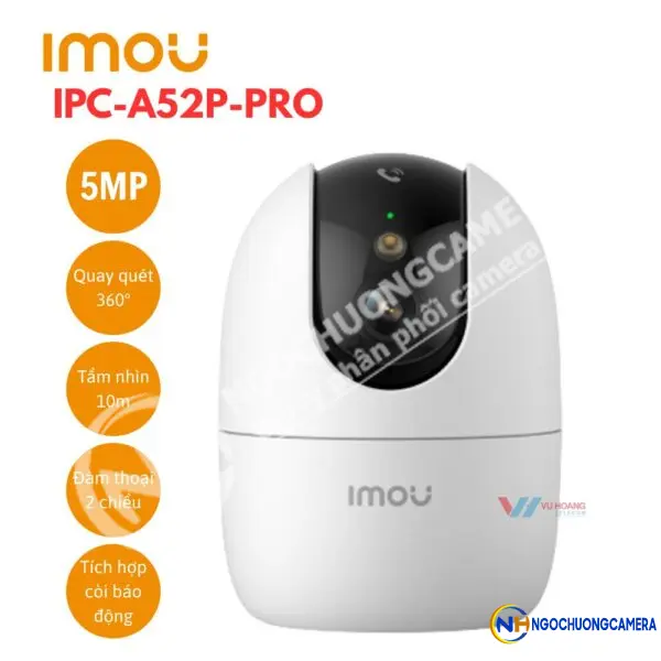 Camera Wifi quay quét IMOU IPC-A52P-PRO (Ranger 2 Pro 5MP)