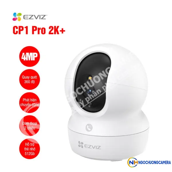 Camera WiFi quay quét thông minh EZVIZ CP1 Pro 2K+