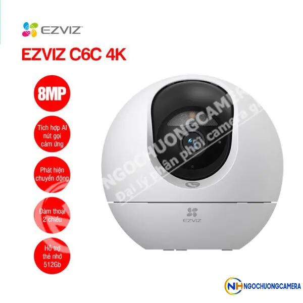 Camera Wifi thông minh EZVIZ C6C 4K