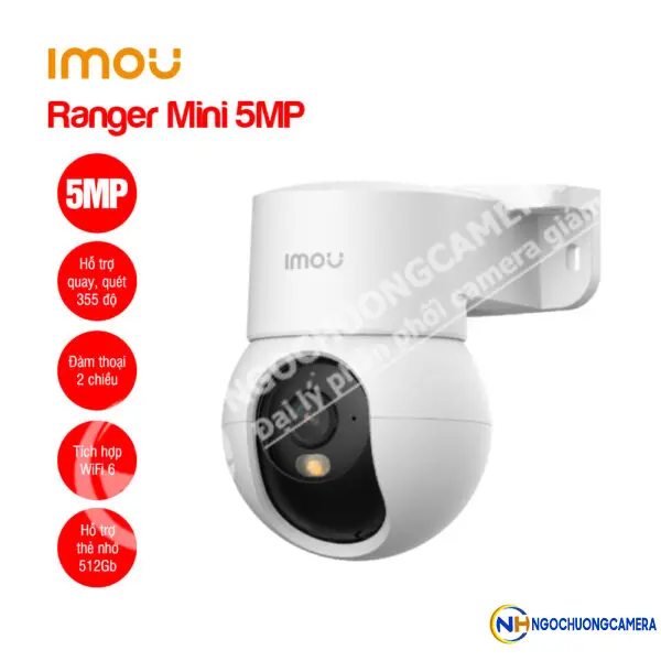 Camera Wifi trong nhà iMOU Ranger Mini 5MP (IPC-K2MP-5H1WE)