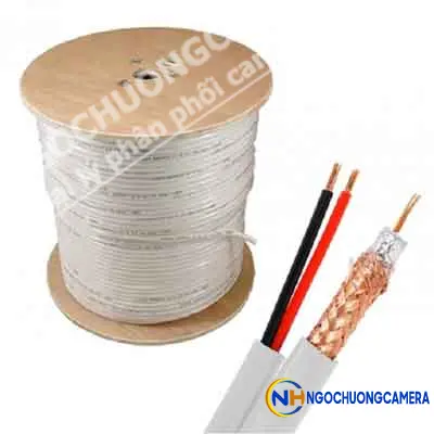 Cáp đồng trục liền nguồn Sino RG59 + 2C hợp kim (305m)