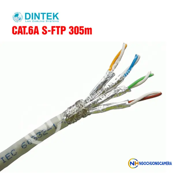 Cáp mạng Dintek CAT.6A S-FTP 305m (1105-06027)