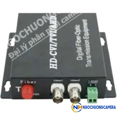 Converter Quang HDtec 2 Port BNC Video + RS485 Data