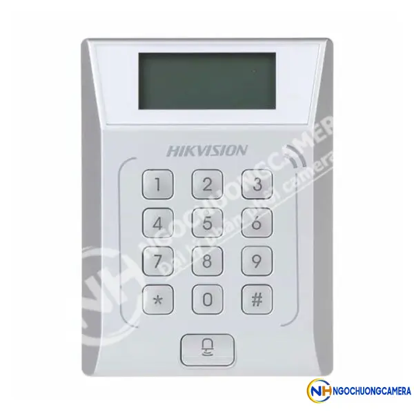 Đầu đọc thẻ EM, có bàn phím Hikvision DS-K1T802M