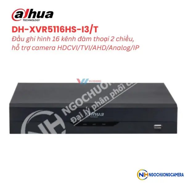 Đầu ghi hình 16 kênh DAHUA DH-XVR5116HS-I3/T