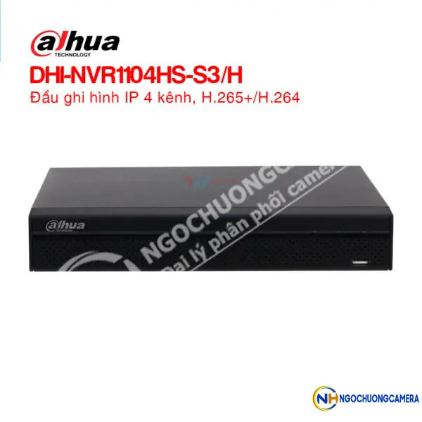 Đầu ghi hình IP 4 kênh Dahua DHI-NVR1104HS-S3/H