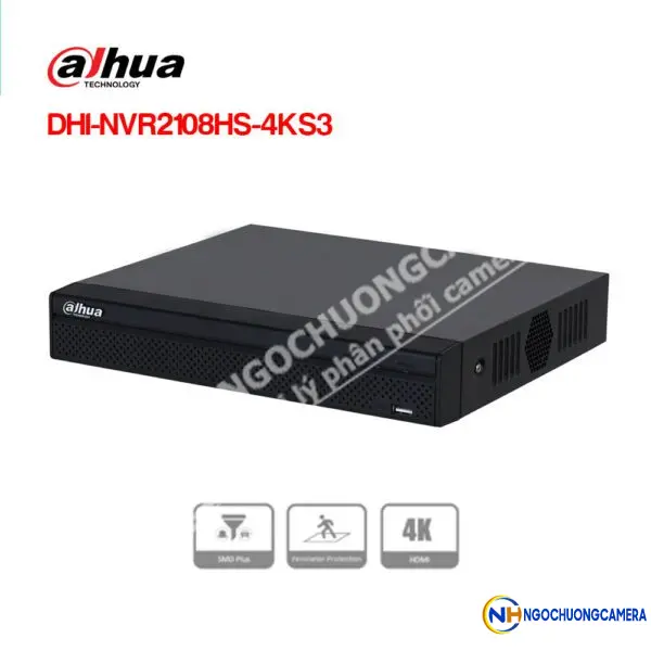 Đầu ghi hình IP 8 kênh DAHUA DHI-NVR2108HS-4KS3