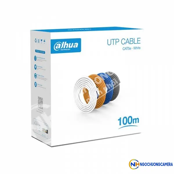 Dây cáp mạng UTP CAT.5E DAHUA DH-PFM920I-5EU-100