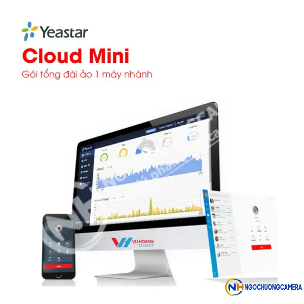 Gói tổng đài ảo Yeastar Cloud Mini 1 máy nhánh