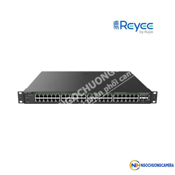 Layer 2 Smart Managed PoE Switch 48 Cổng 10/100/1000BASE-T REYEE RG-NBS3100-48GT4SFP-P