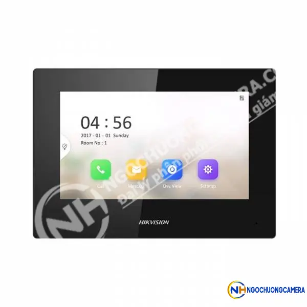 Màn hình căn hộ thế hệ 2, kích thước 7 inch HIKVISION DS-KH6320-LE1