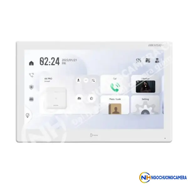 Màn hình căn hộ thông minh cao cấp 10.1 inch HIKVISION DS-KH9510-WTE1(B)