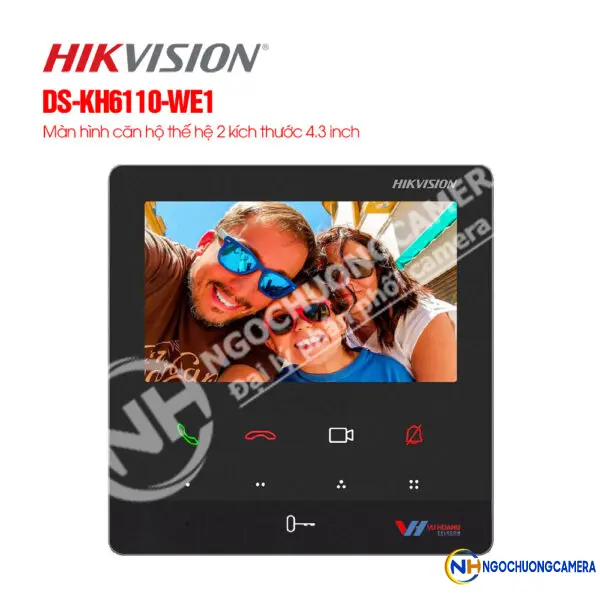 Màn hình chuông cửa IP Hikvision DS-KH6110-WE1