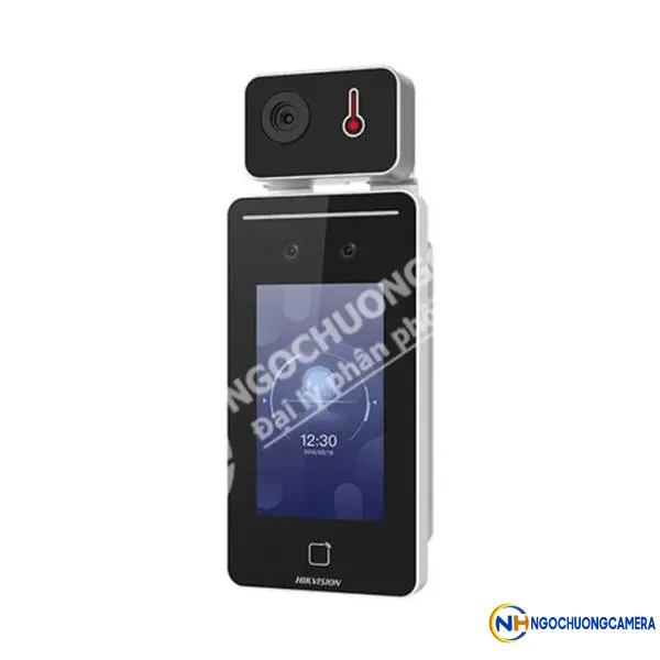 Máy chấm công đo thân nhiệt, nhận diện khuôn mặt, thẻ EM HIKVISION DS-K1T341BMWI-T