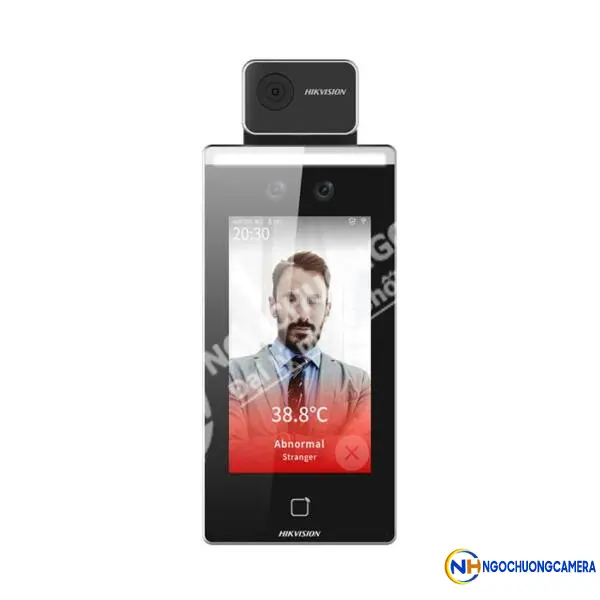 Máy chấm công đo thân nhiệt, nhận diện khuôn mặt, thẻ EM HIKVISION DS-K1TA70MI-T