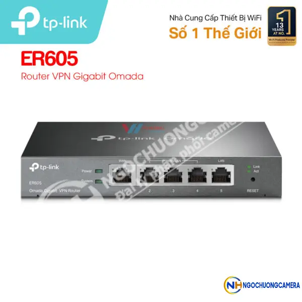 Router VPN Gigabit Omada TP-LINK ER605
