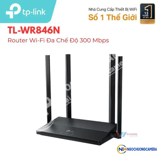 Router Wi-Fi N300 TP-LINK TL-WR846N