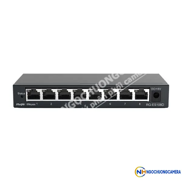 Switch 8 cổng 10/100 BASE-T RUIJIE RG-ES108D