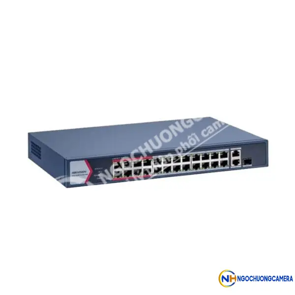 Switch mạng thông minh 24 cổng PoE HIKVISION DS-3E1326P-EI/M