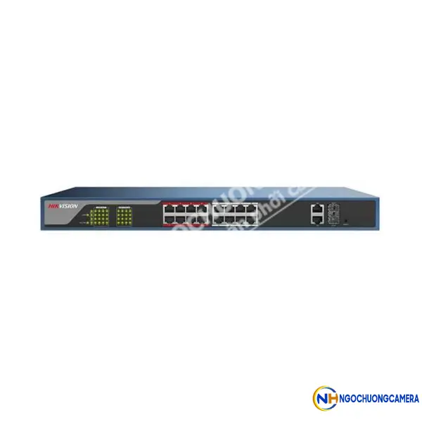 Switch PoE 16 cổng HIKVISION DS-3E1318P-EI