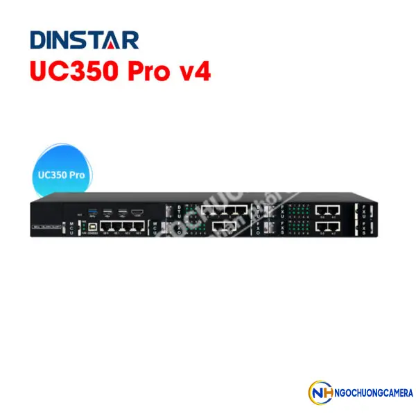 Tổng đài IP Dinstar UC350 Pro v4